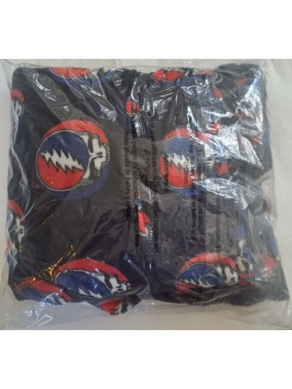 New Grateful Dead Skull XL Pullover Pocket Steal Your Face Hoodie Sweatshirt NWT - Picture 2 of 2